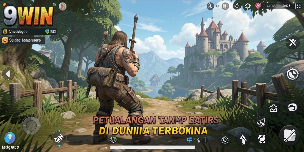 Gameplay mendalam di dunia terbuka 9WIN.