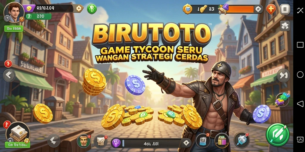 Tampilan gameplay BIRUTOTO yang seru dan interaktif.