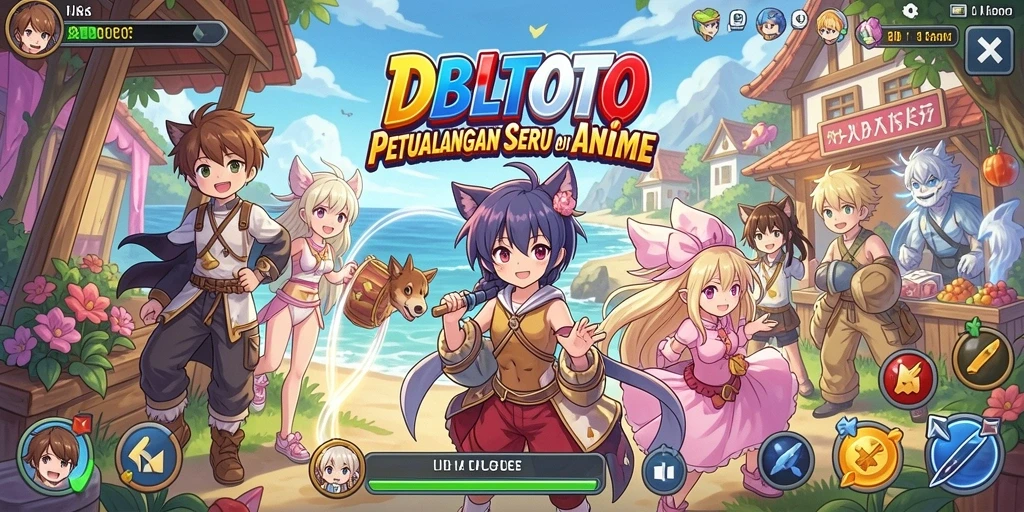 Tampilan gameplay DBLTOTO yang dinamis dan menarik.