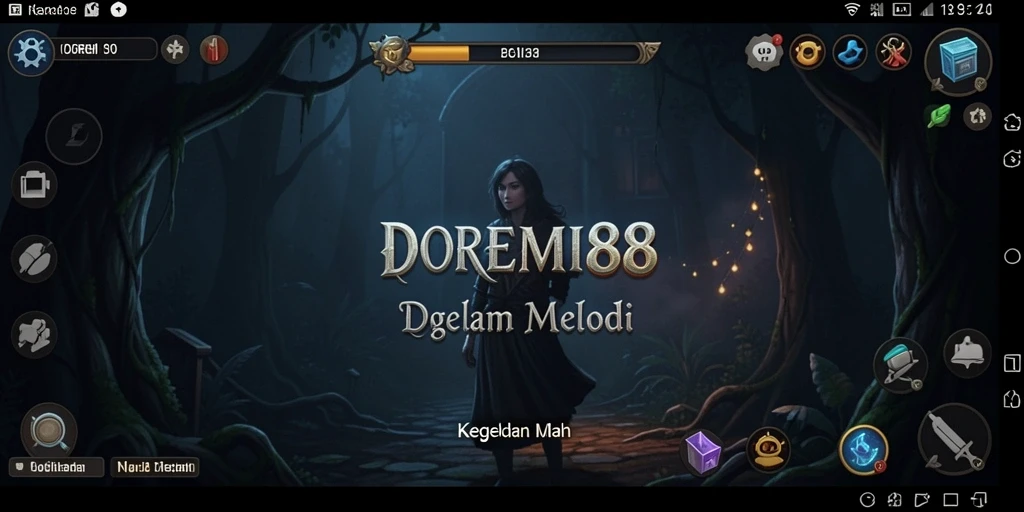 Tangkapan layar DOREMI88 menunjukkan suasana gameplay yang mencekam dan menyeramkan.