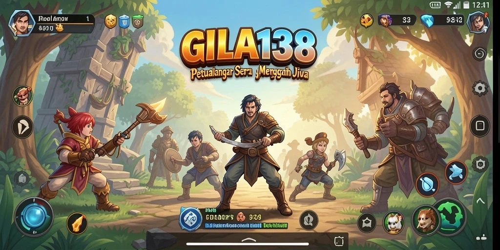 Gameplay menegangkan dalam petualangan GILA138