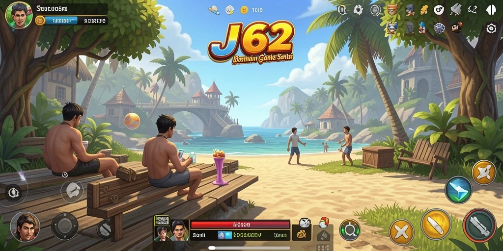 Tampilan gameplay seru dalam game Casual JJ62.