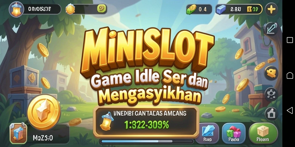 Tampilan gameplay MINISLOT yang menarik dan mengasyikkan.