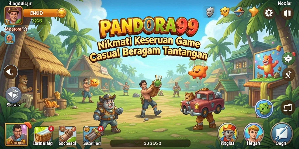 Gameplay PANDORA99 yang seru dan penuh warna.