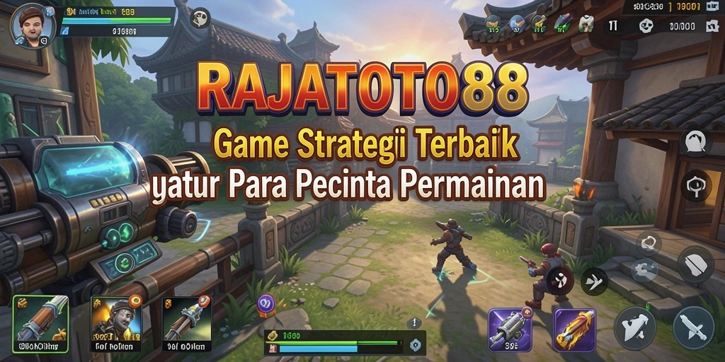 Tampilan gameplay menegangkan dari RAJATOTO88 yang penuh strategi.