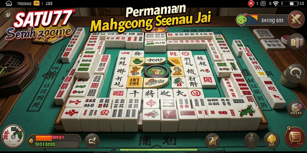 Tampilan gameplay SATU77 yang seru dan menantang.